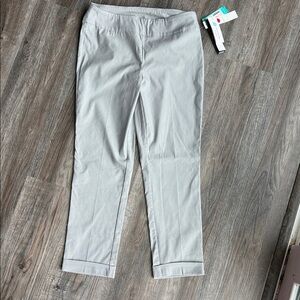 Tribal Fia Cuffed Straight light Gray Women's Trousers